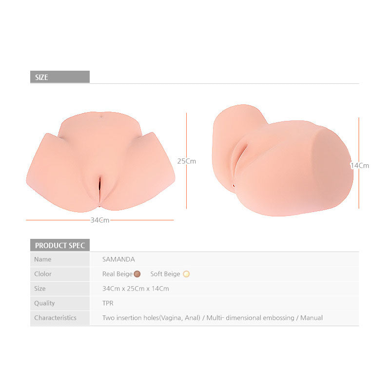 Kokos Big Hip Samanda - Flesh Missionary Style Masturbator - Hush Store Sydney 