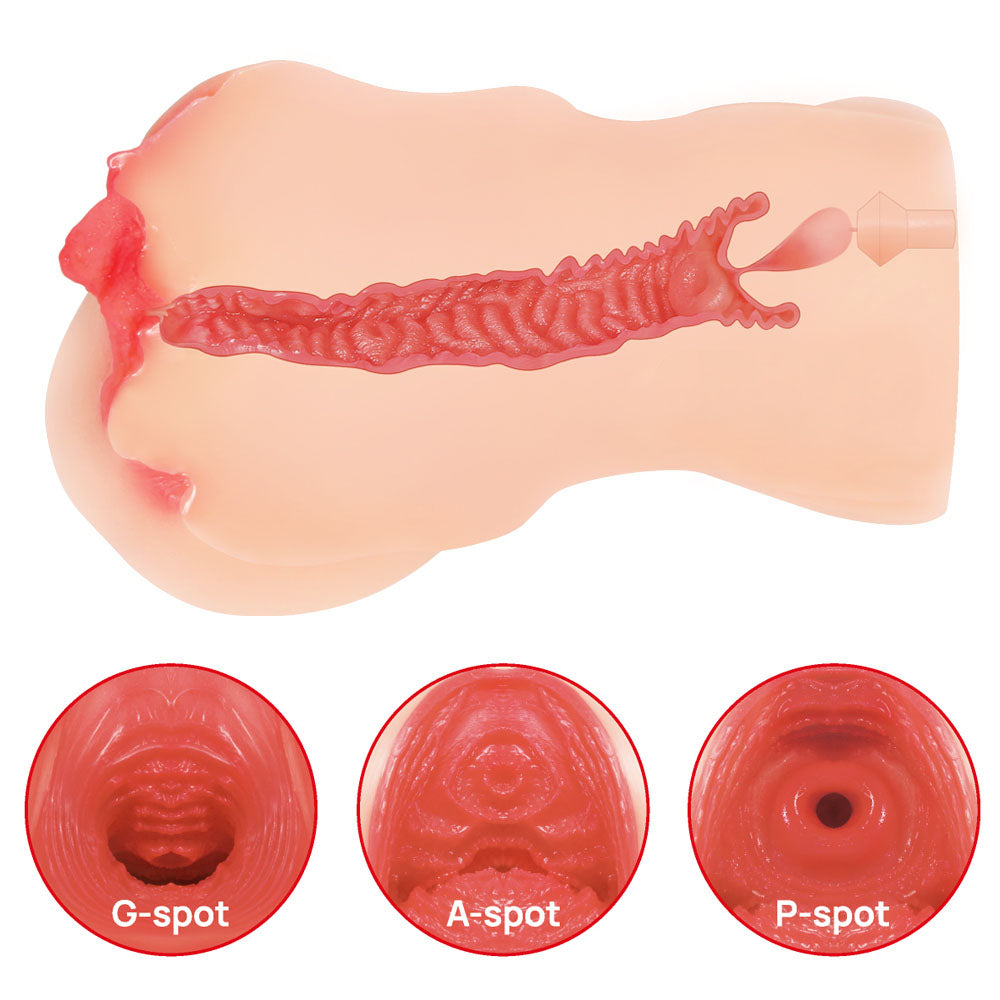 Kokos Maria Onahole 003 - Flesh Dual Layer Vagina Stroker - Hush Store Sydney 