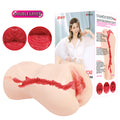Kokos Vanilla Onahole 004 - Flesh Dual Layer Vagina Stroker - Hush Store Sydney 