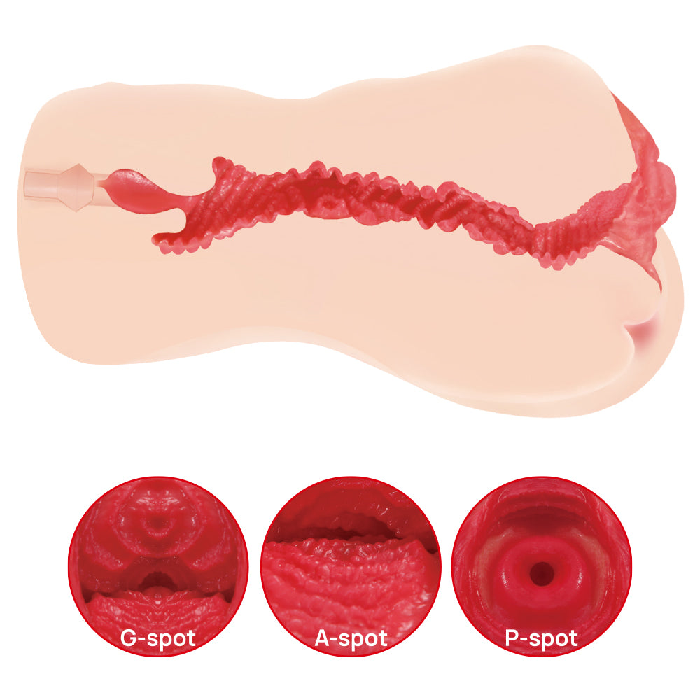 Kokos Vanilla Onahole 004 - Flesh Dual Layer Vagina Stroker - Hush Store Sydney 