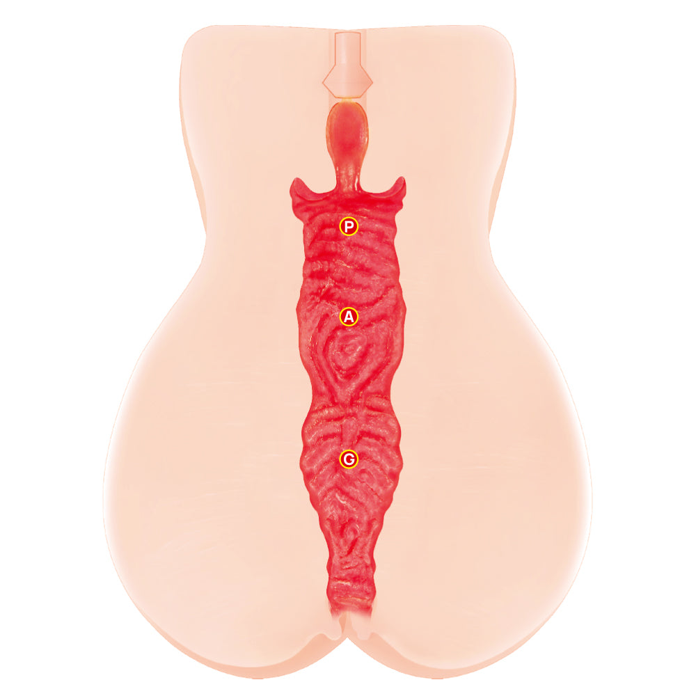 Kokos Vanilla Onahole 004 - Flesh Dual Layer Vagina Stroker - Hush Store Sydney 