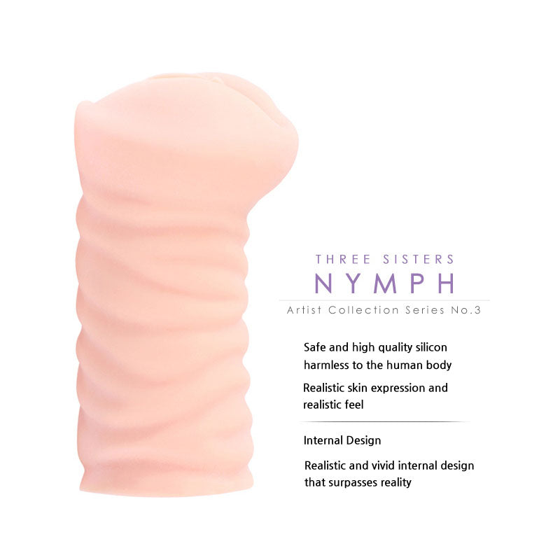 Kokos Three Sisters - Nymph - Flesh Vagina Stroker - Hush Store Sydney 
