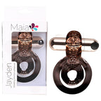 Maia Jayden - Rose Gold USB Rechargeable Vibrating Cock & Ball Rings - Hush Store Sydney 