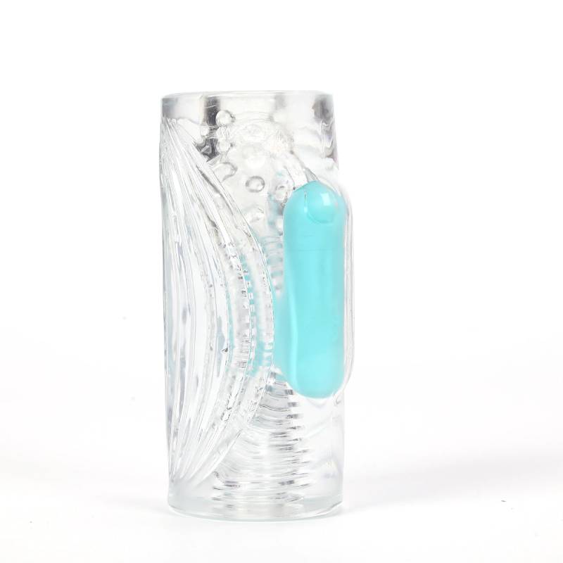 Maia Aster - Clear Vibrating Stroker Sleeve - Hush Store Sydney 