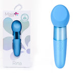 Maia RINA - Blue - Blue 13.3 cm USB Rechargeable Vibrator - Hush Store Sydney 