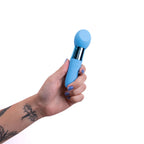 Maia RINA - Blue - Blue 13.3 cm USB Rechargeable Vibrator - Hush Store Sydney 