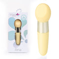 Maia RINA - Yellow - Yellow 13.3 cm USB Rechargeable Vibrator - Hush Store Sydney 