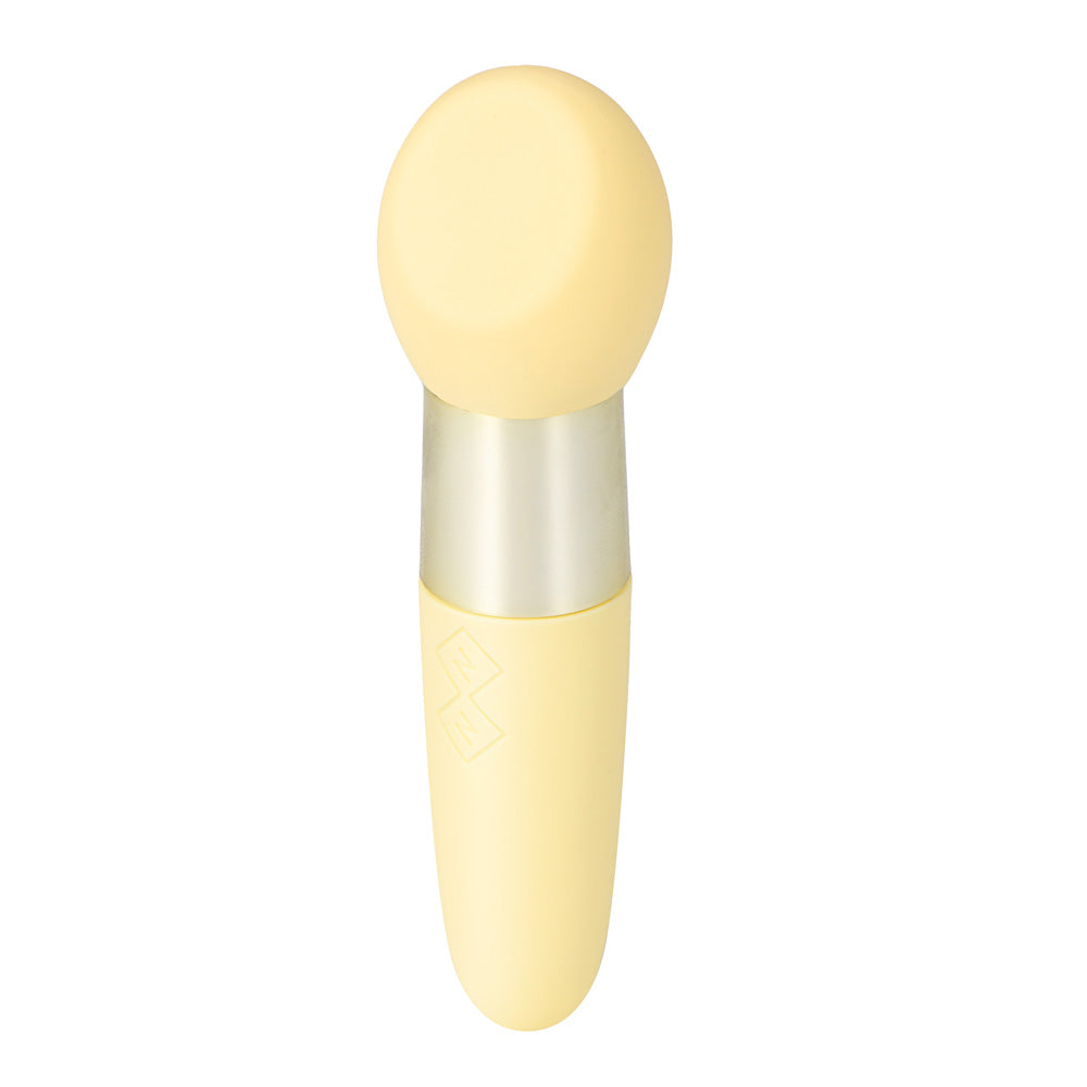 Maia RINA - Yellow - Yellow 13.3 cm USB Rechargeable Vibrator - Hush Store Sydney 