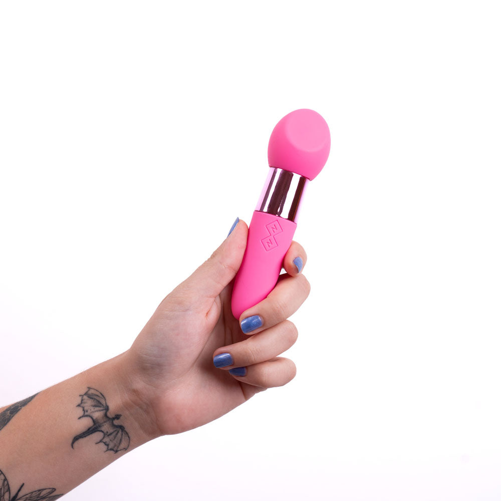 Maia RINA - Pink - Pink 13.3 cm USB Rechargeable Vibrator - Hush Store Sydney 