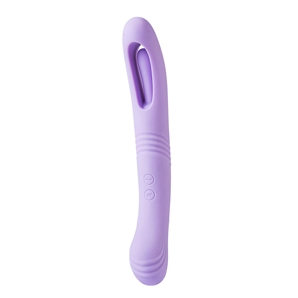 Maia HARPER - Purple 24.1 cm USB Rechargeable Vibrator - Hush Store Sydney 
