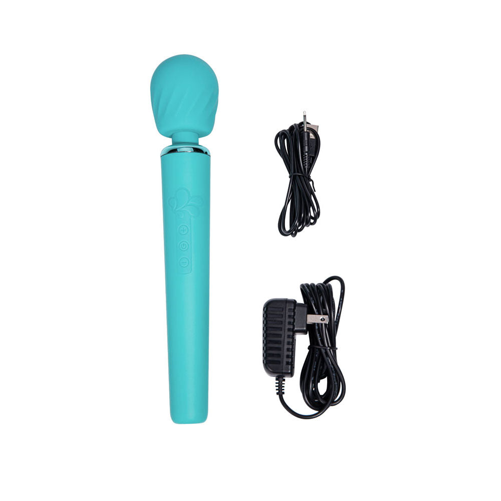 Maia NALA - Blue - Blue 30 cm USB Rechargeable Massage Wand - Hush Store Sydney 