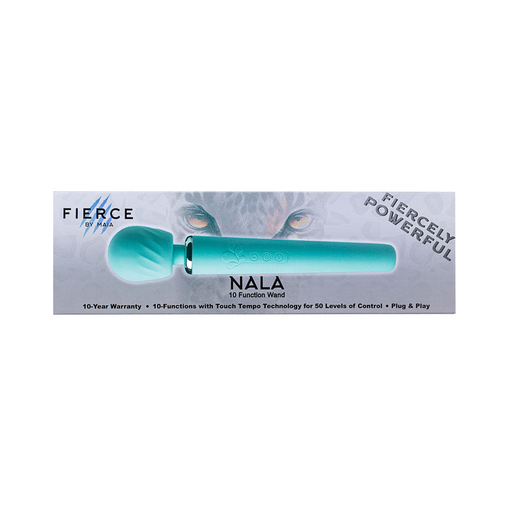 Maia NALA - Blue - Blue 30 cm USB Rechargeable Massage Wand - Hush Store Sydney 