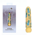 Maia KONA - Pineapple Yellow 10 cm USB Rechargeable Powerful Bullet