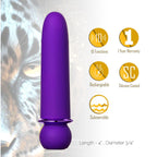 Maia JAGUAR - Purple - Purple 10.1 cm USB Rechargeable Bullet