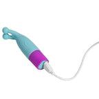 Maia MACI - Light Blue 8.9 cm USB Rechargeable Bullet