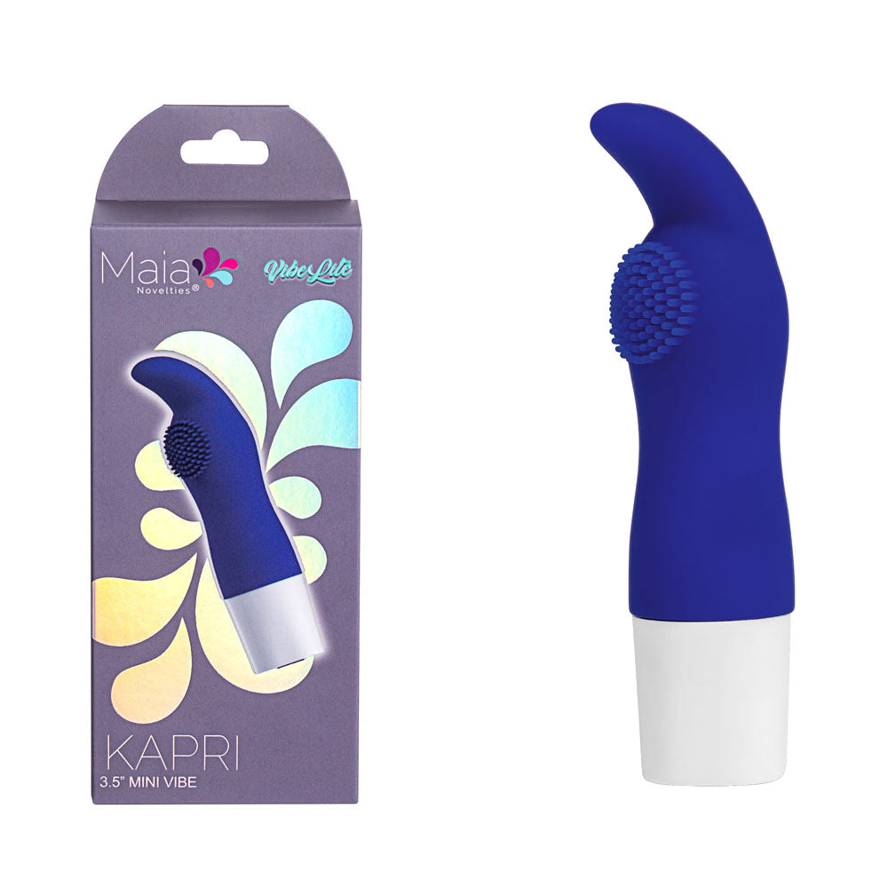 Maia KAPRI - Blue 8.9 cm USB Rechargeable Bullet - Hush Store Sydney 