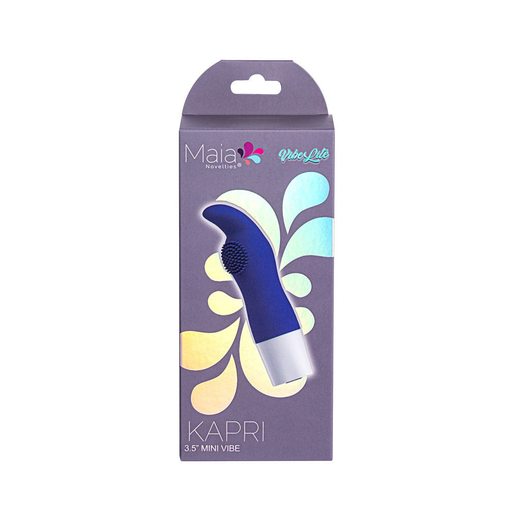 Maia KAPRI - Blue 8.9 cm USB Rechargeable Bullet - Hush Store Sydney 