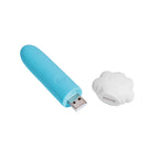 Maia STORMEE - Blue 11.1 cm USB Rechargeable Bullet - Hush Store Sydney 