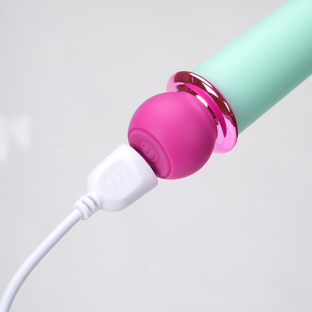 Maia RORI - Teal - Teal 15.2 cm USB Rechargeable XL Bullet