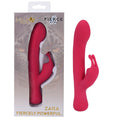 Maia ZARA - Red - Red 17.1 cm USB Rechargeable Rabbit Vibrator - Hush Store Sydney 