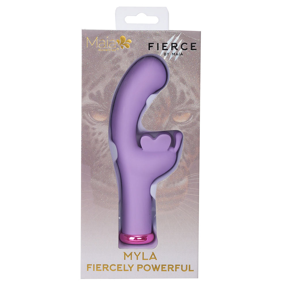 Maia MYLA - Lavender - Lavender 15.9 cm USB Rechargeable Butterfly Vibrator
