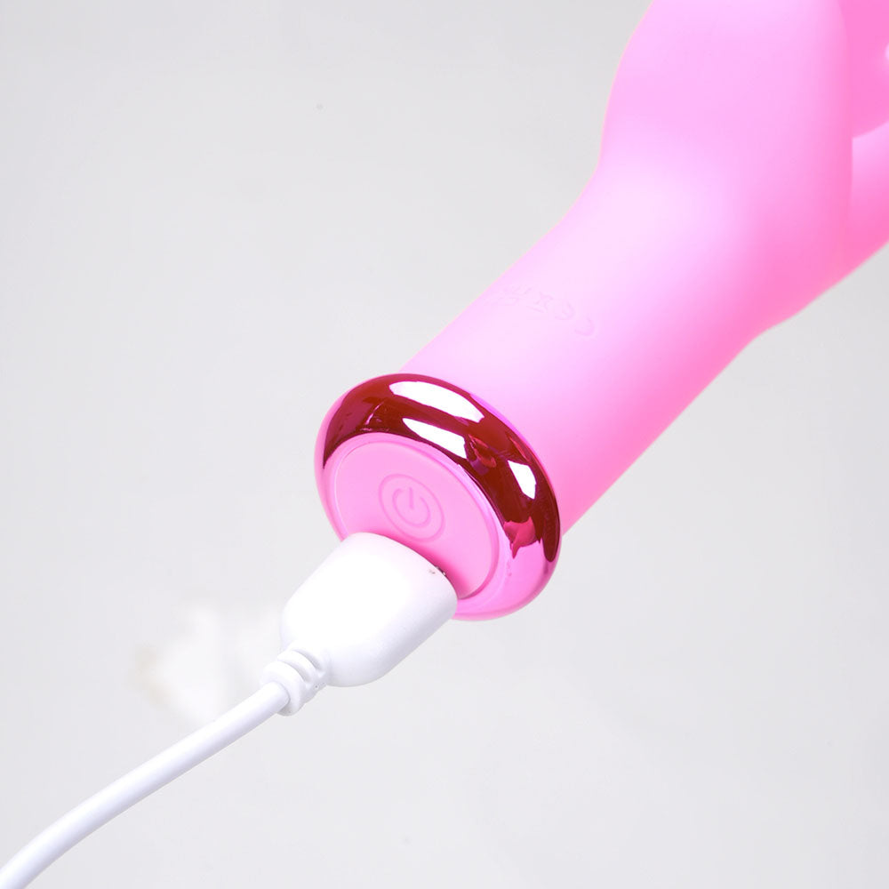 Maia MYLA - Pink - Pink 15.9 cm USB Rechargeable Butterfly Vibrator