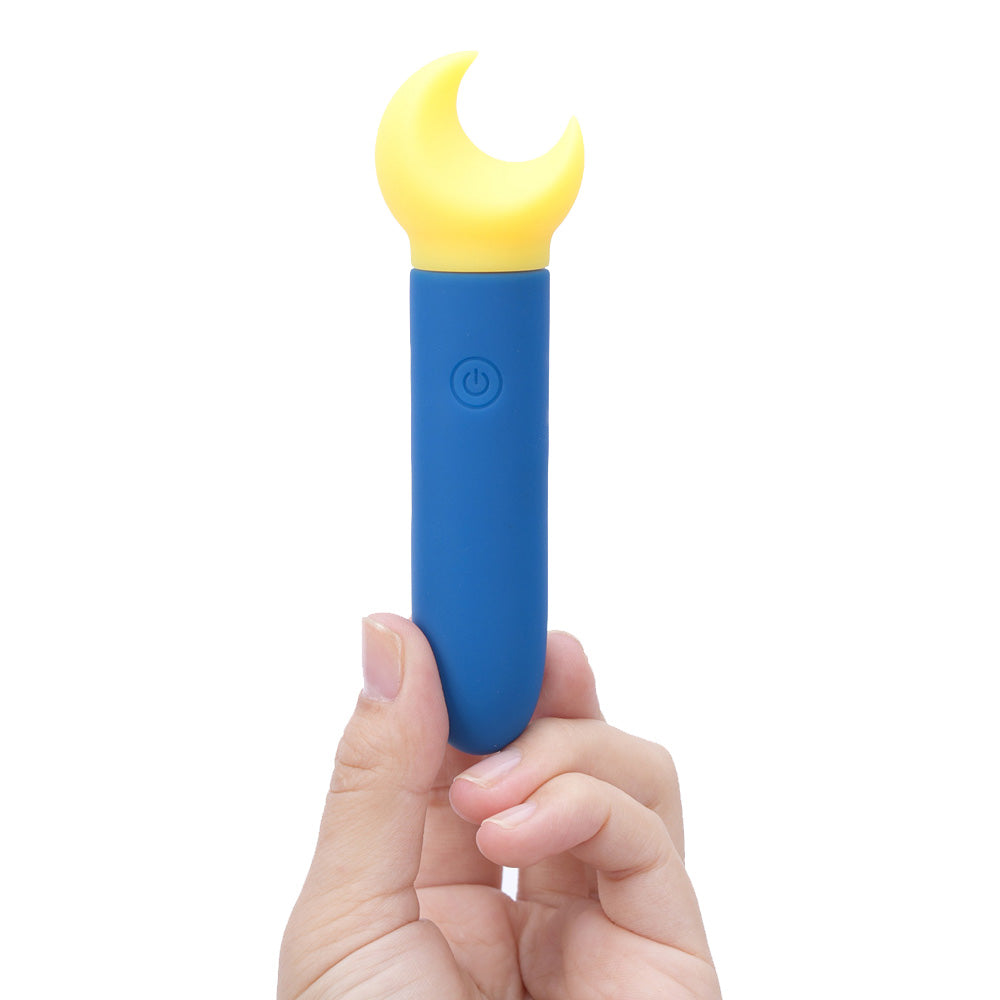 Maia SAYLOR - Blue/Yellow 11.1 cm USB Rechargeable Bullet