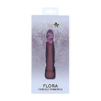 Maia FLORA - Burgundy - Burgundy 12.7 cm USB Rechargeable Powerful Bullet