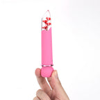 Maia FLORA - Pink - Pink 12.7 cm USB Rechargeable Powerful Bullet