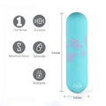Maia Julia - Teal 7.6 cm USB Rechargeable Bullet - Hush Store Sydney 