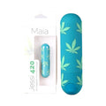 Maia Jessi 420 - Emerald Green 7.6 cm USB Rechargeable Bullet - Hush Store Sydney 