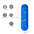Maia Luna - Blue 7.6 cm USB Rechargeable Bullet - Hush Store Sydney 