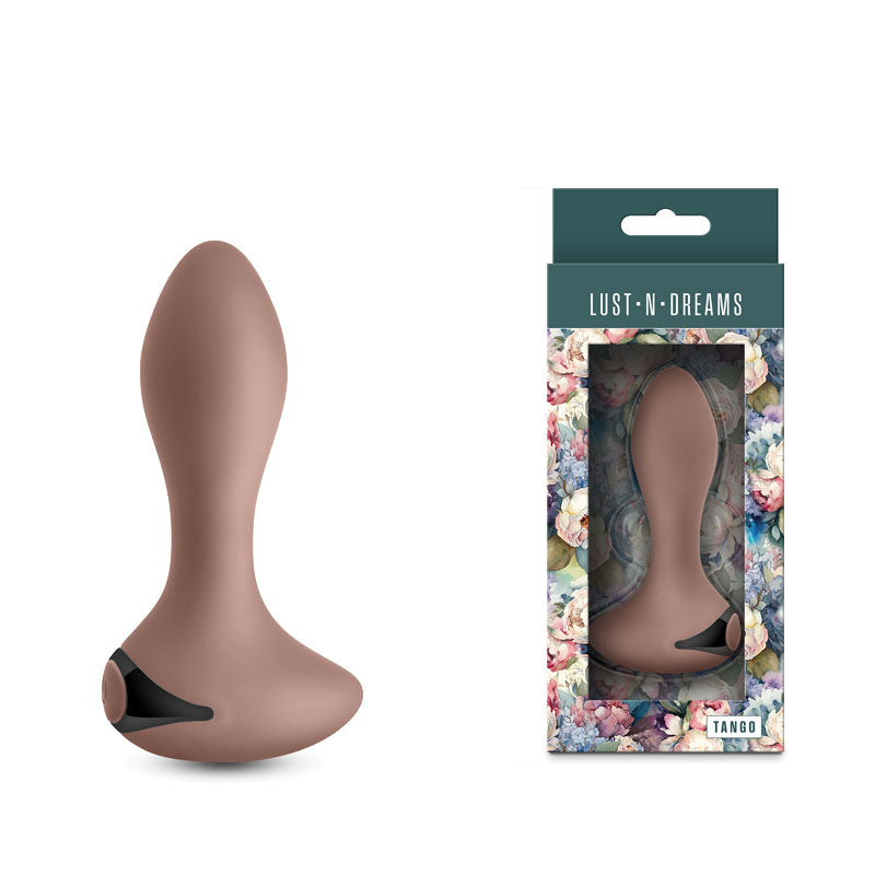 Lust-n-Dreams - Tango - Autumn - Beige 11.5 cm USB Rechargeable Vibrating Butt Plug - Hush Store Sydney 