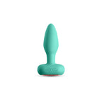 Techno - Prism - Teal 10.9 cm USB Rechargeable Butt Plug with App Control - Hush Store Sydney 