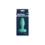 Techno - Prism - Teal 10.9 cm USB Rechargeable Butt Plug with App Control - Hush Store Sydney 
