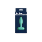 Techno - Prism - Teal 10.9 cm USB Rechargeable Butt Plug with App Control - Hush Store Sydney 