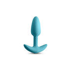 Techno - Trance - Blue 10.9 cm USB Rechargeable Butt Plug with App Control - Hush Store Sydney 