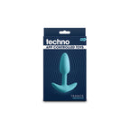 Techno - Trance - Blue 10.9 cm USB Rechargeable Butt Plug with App Control - Hush Store Sydney 