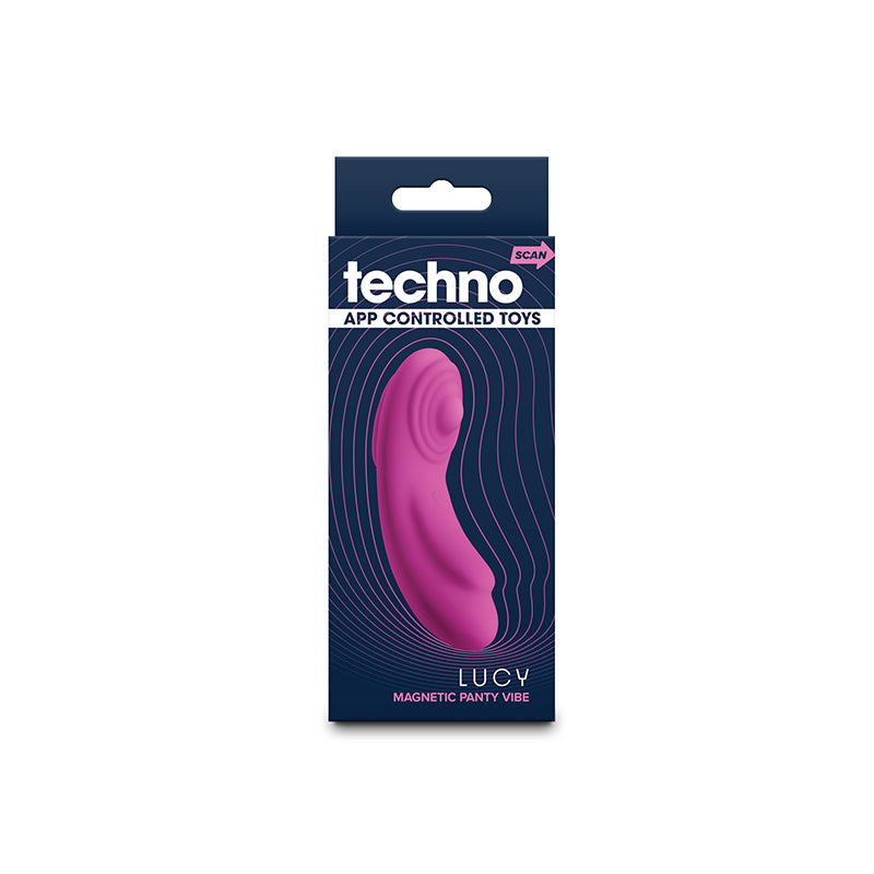 Techno - Lucy - Magenta - Magenta USB Rechargeable Panty Vibrator with App Control - Hush Store Sydney 