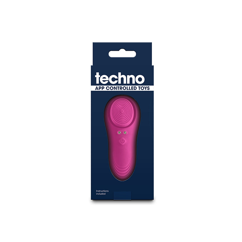 Techno - Lucy - Magenta - Magenta USB Rechargeable Panty Vibrator with App Control - Hush Store Sydney 