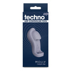 Techno - Molly - Grey USB Rechargeable Finger Stimulator with App Control