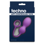 Techno - Bop - Purple USB Rechargeable Vibrating Kegel Exerciser with App Contol