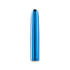 Chroma - Blue - Metallic Blue 17 cm USB Rechargeable Vibrator - Hush Store Sydney 