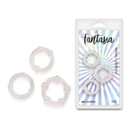 Fantasia - Intensity Rings - Pearl - Pearlescent Beaded Cock Rings - Set of 3 Sizes - Hush Store Sydney 