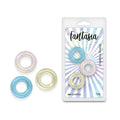 Fantasia - Stamina Rings - Multicolour - Coloured Cock Rings - Set of 3 - Hush Store Sydney 