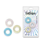 Fantasia - Stamina Rings - Multicolour - Coloured Cock Rings - Set of 3 - Hush Store Sydney 