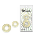 Fantasia - Double Stack - Amber - Amber Cock Rings - Set of 2 Sizes - Hush Store Sydney 