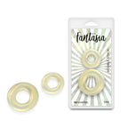 Fantasia - Double Stack - Amber - Amber Cock Rings - Set of 2 Sizes - Hush Store Sydney 