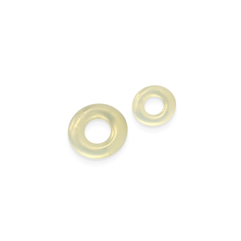 Fantasia - Double Stack - Amber - Amber Cock Rings - Set of 2 Sizes - Hush Store Sydney 