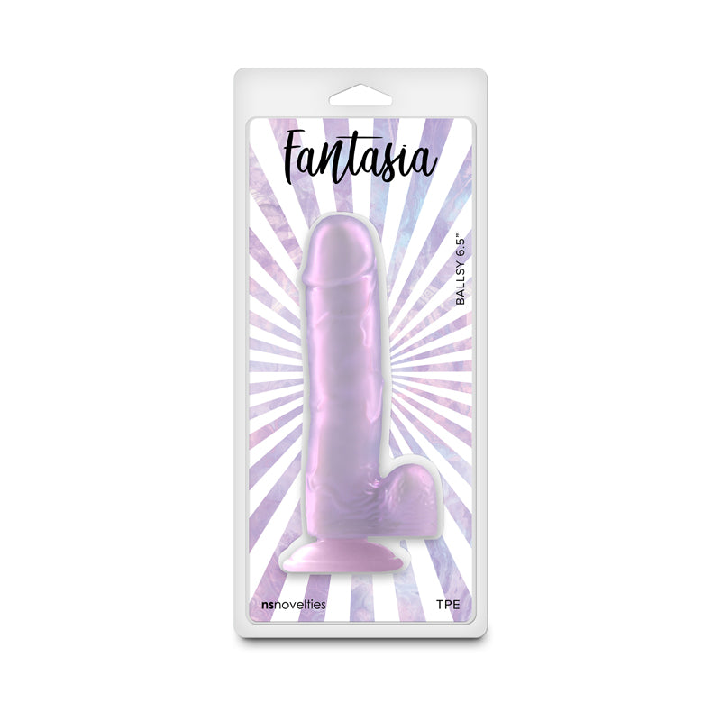 Fantasia - Ballsy 6.5'' - Orchid - Pearlescent Purple 18.2 cm Dildo - Hush Store Sydney 